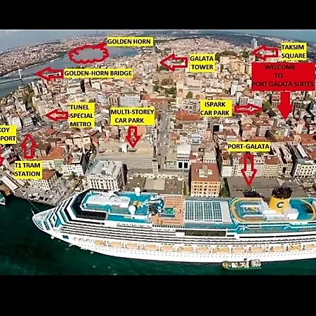 Port Galata アパートホテル